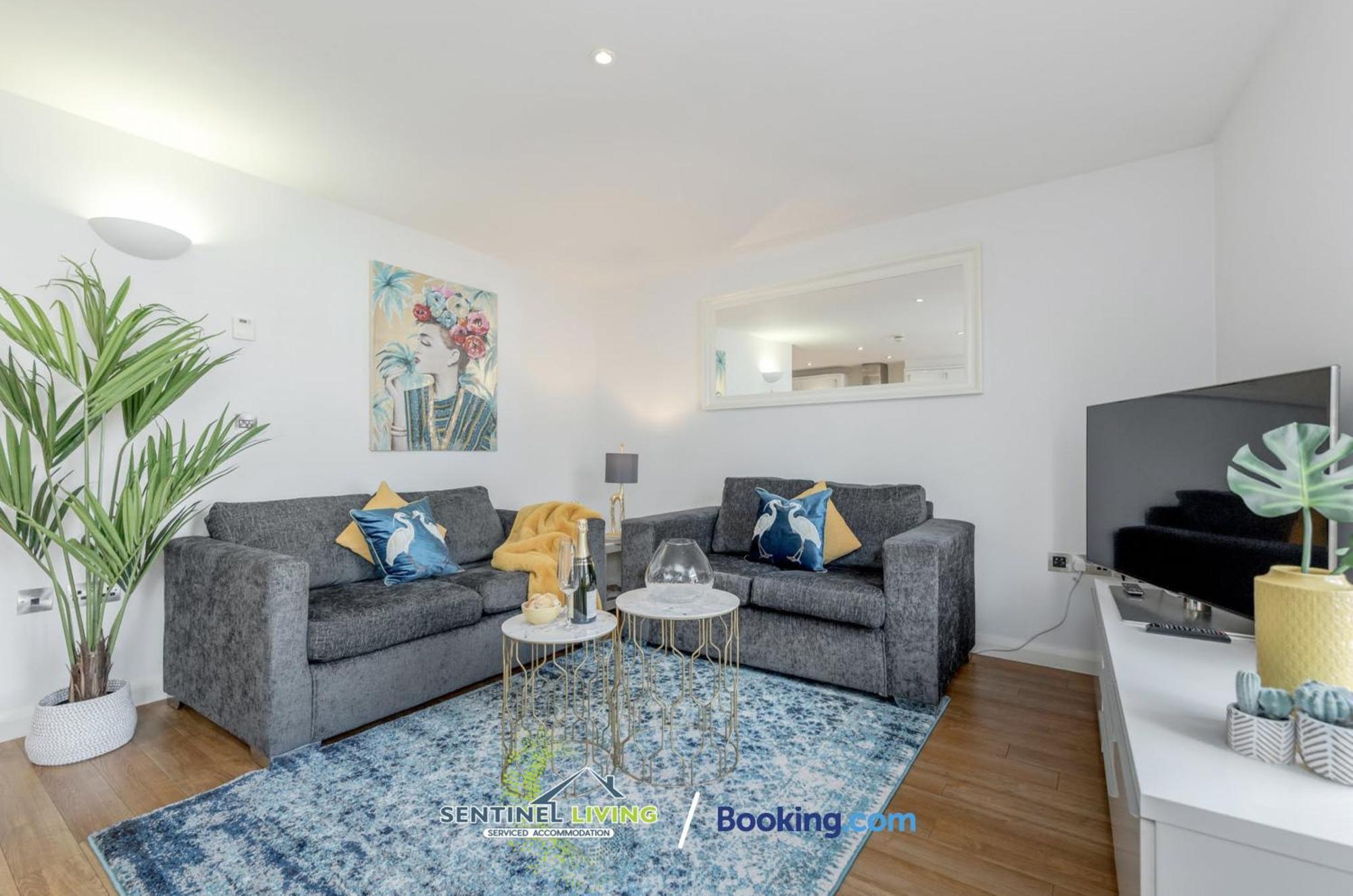 Windsor Flat 2 Bed By Sentinel Living With Free Wifi And Parking Lejlighed Eksteriør billede