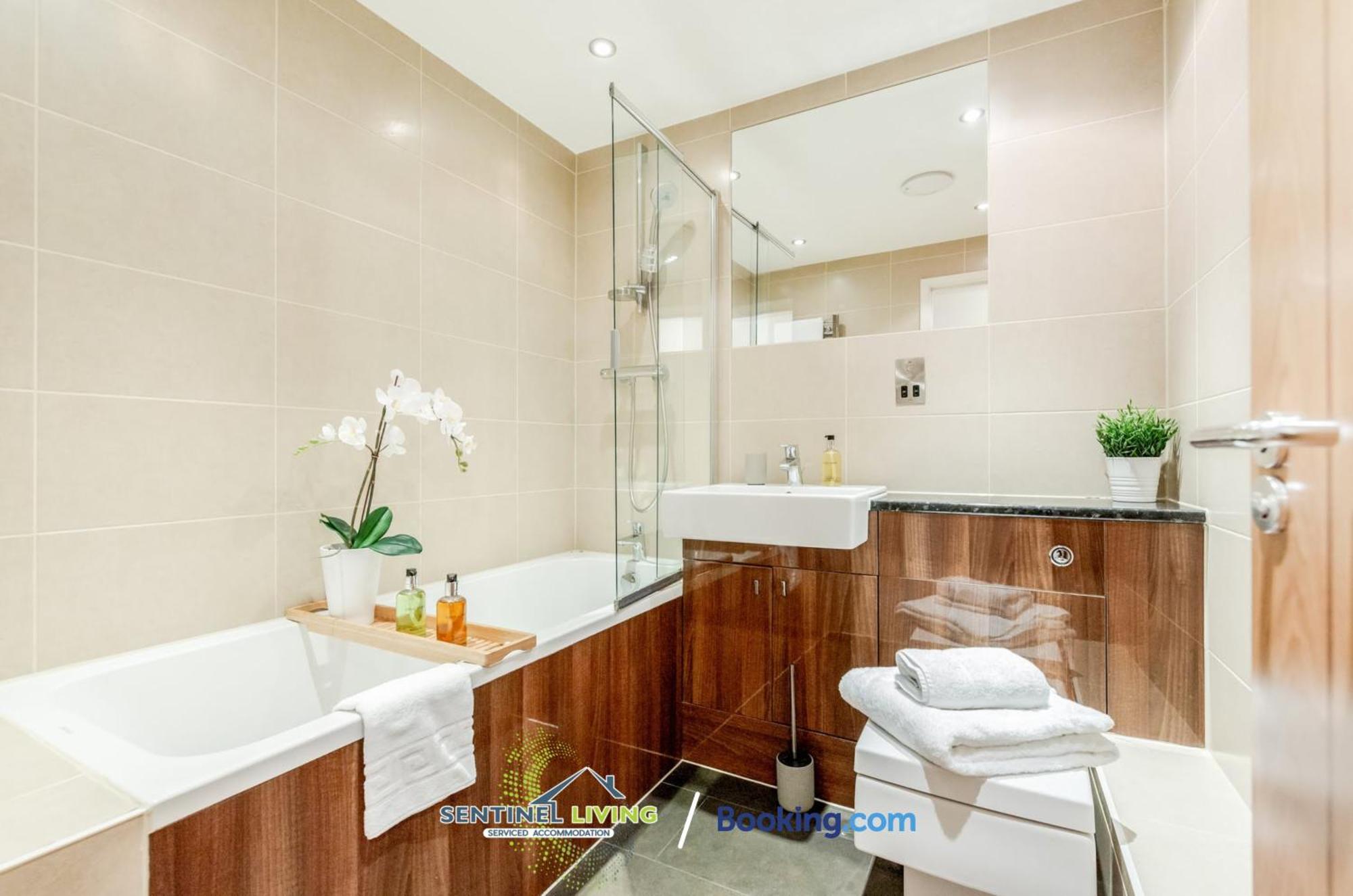 Windsor Flat 2 Bed By Sentinel Living With Free Wifi And Parking Lejlighed Eksteriør billede