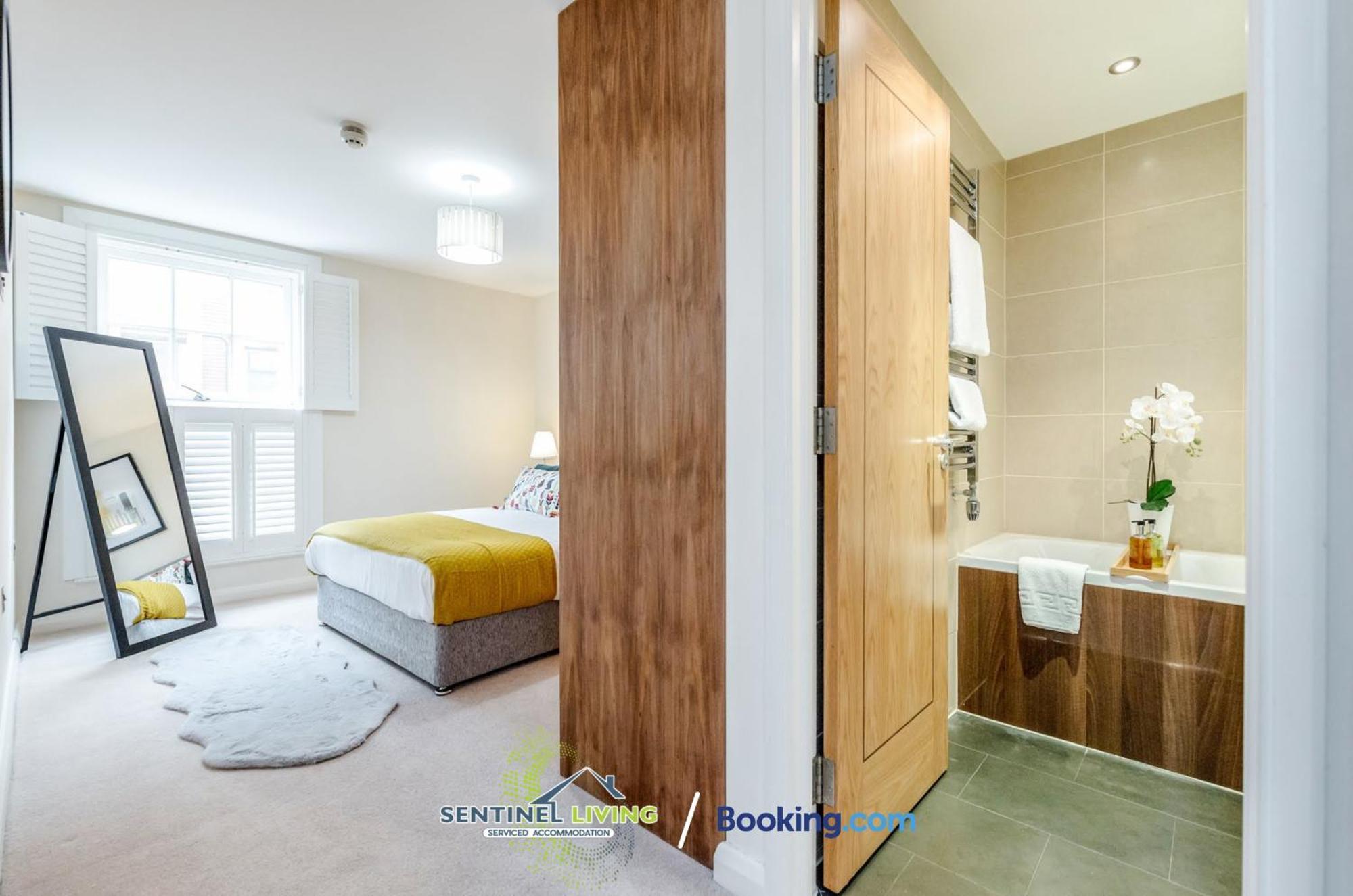 Windsor Flat 2 Bed By Sentinel Living With Free Wifi And Parking Lejlighed Eksteriør billede