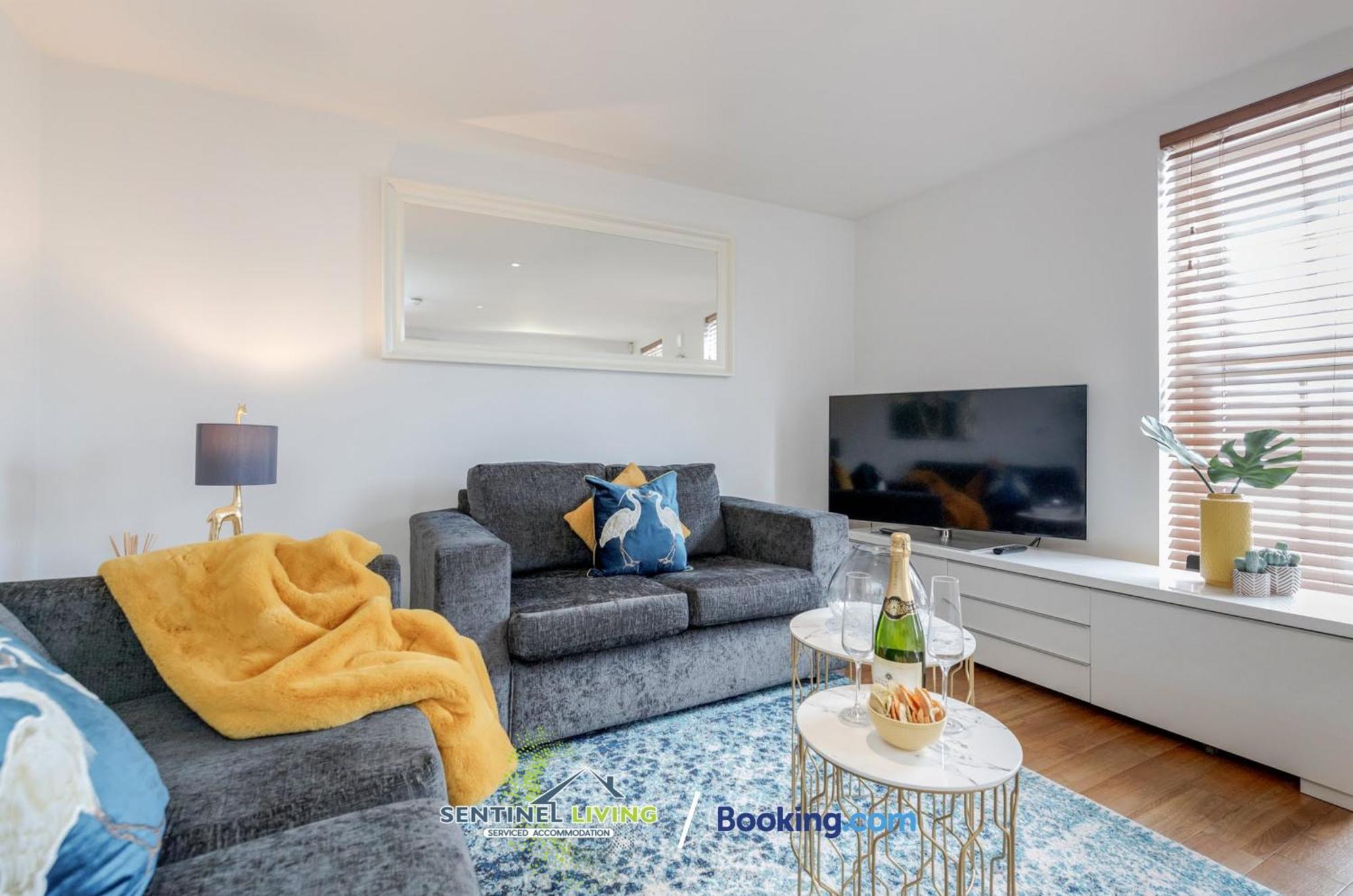 Windsor Flat 2 Bed By Sentinel Living With Free Wifi And Parking Lejlighed Eksteriør billede