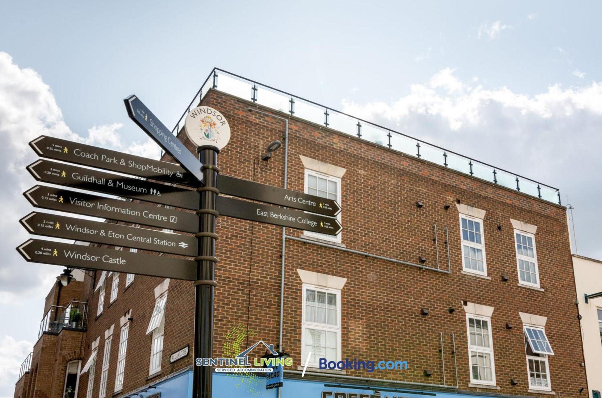 Windsor Flat 2 Bed By Sentinel Living With Free Wifi And Parking Lejlighed Eksteriør billede